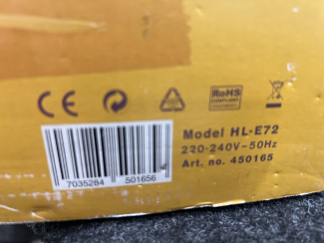 1462367-4 Patio heater & table fan