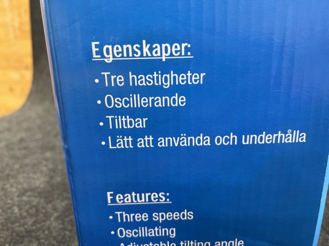 1462367-8 Patio heater & table fan