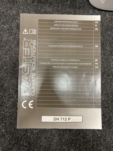 1462380-4 Avfuktare Master DH 712 P