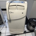 1442264-2 Portable AC, sidewalk speaker and vacuum cleaner