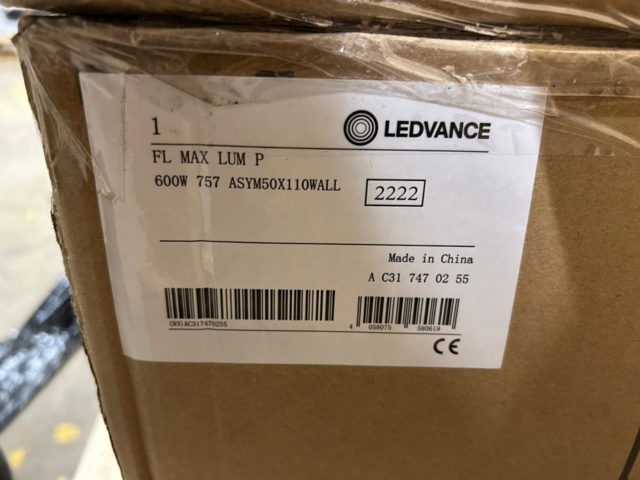 1356816-9 LED-strålkastare 2 st - Ledvance Floodlight