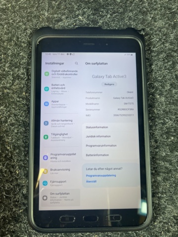 1384578-7 Surfplattor 7 st - Samsung Galaxy Tab Active3