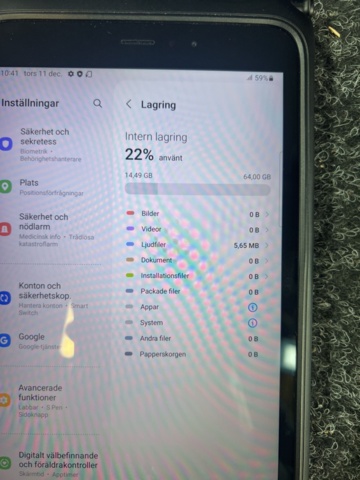 1384578-8 Surfplattor 7 st - Samsung Galaxy Tab Active3