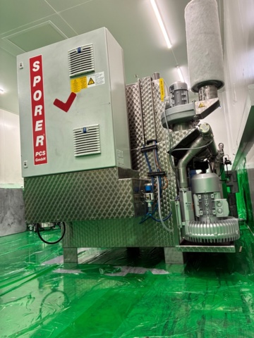 1455695-6 Sporer TRL-900 industriell komponenttvättmaskin