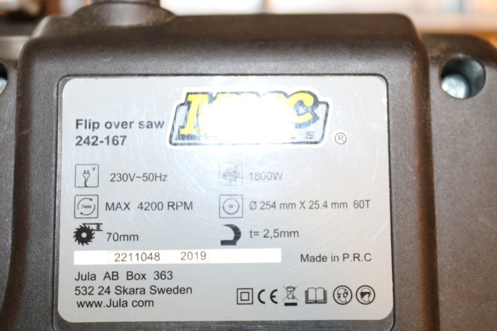 1416734-5 Tvärsåg/gering/cirkelsåg. Meec Tools