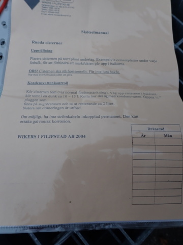 1462442-9 Dieseltank med pump