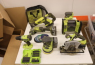 1416736 Ryobi One + paket med 7 maskiner