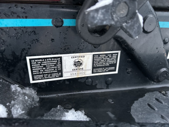 992773-14 Snöskoter Polaris Indy Ulta Touring -1997