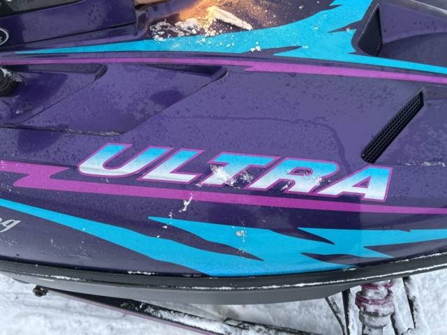 992773-12 Snöskoter Polaris Indy Ulta Touring -1997