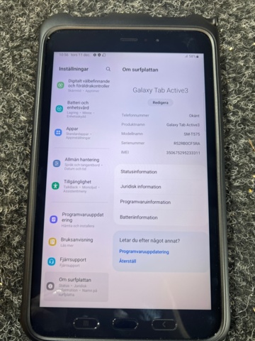 1384578-2 Surfplattor 7 st - Samsung Galaxy Tab Active3