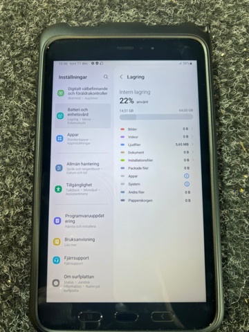 1384578-3 Surfplattor 7 st - Samsung Galaxy Tab Active3