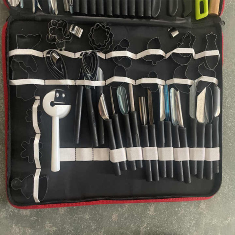 1462863-4 Kitchen Carving Kit 80 Delar - Fri frakt