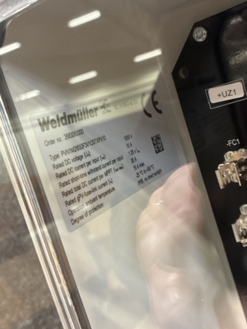 1462957-6 Junction box Weidmüller PVN DC 3IF 3O 2MPP SW SPD1R CG 10