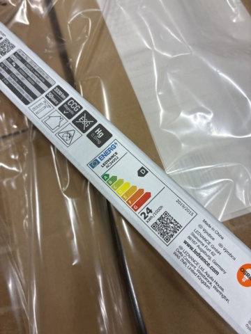 1462964-10 Approximately 230 fluorescent tubes Osram Ledtube T8 EM ADV UO 1500