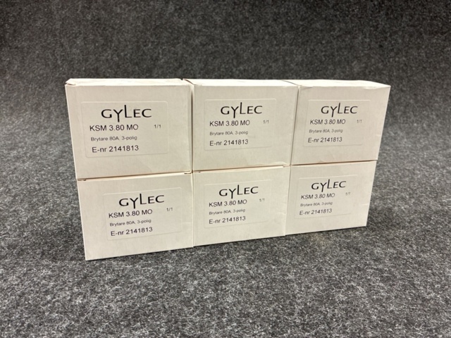 1463045-2 6 pcs Switch Gylec KSM 3.80 MO