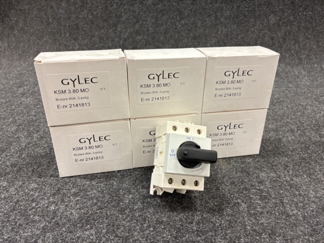 1463045-1 6 pcs Switch Gylec KSM 3.80 MO