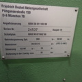 1463503-15 CNC tool milling machine - DECKEL FP4NC - 1991