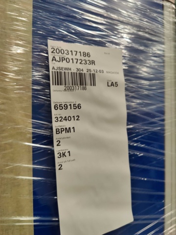 1463393-4 2 st Småfacksskåp CLASSIC, 3 sektioner, 9 fack