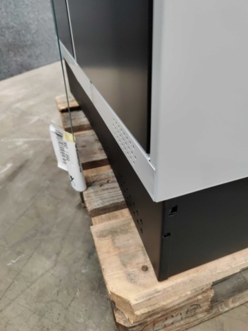 1463395-12 2 st Klädskåp CLASSIC Sluttande tak, sockel, 2 sektioner