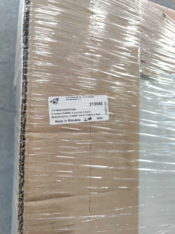 1463396-7 Z-cabinet CLASSIC, 3 sections, 6 compartments