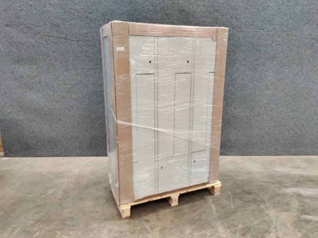 1463397-2 Z-skåp CLASSIC, 3 sektioner, 6 fack