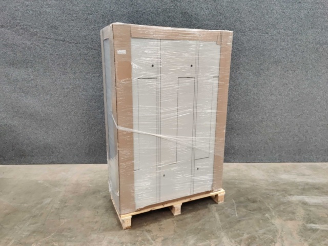 1463397-3 Z-skåp CLASSIC, 3 sektioner, 6 fack