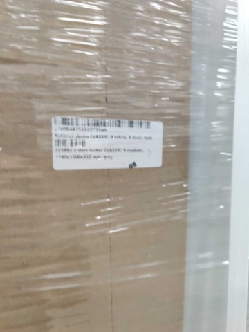 1463399-6 Small compartment cabinet CLASSIC, 4 sections, 8 compartments