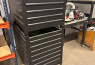 1321235 Container i plåt 2 st