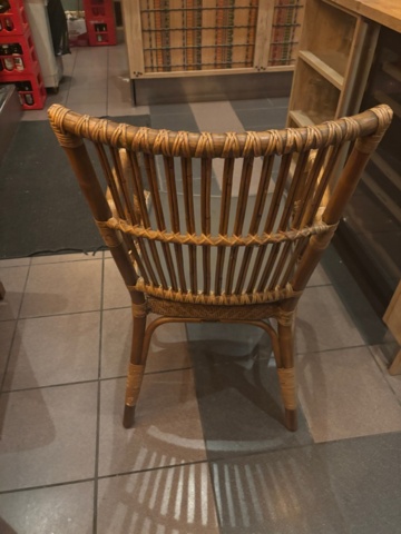 1463545-2 Caféstolar / Bistrostolar – 6 st – med dynor