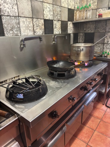 1463547-2 ACASTA professionell gasspis / wokspis – restaurangutrustning