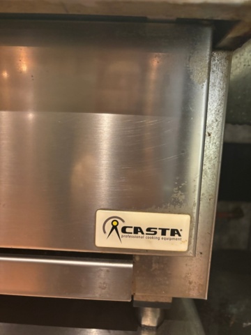 1463547-4 ACASTA professionell gasspis / wokspis – restaurangutrustning