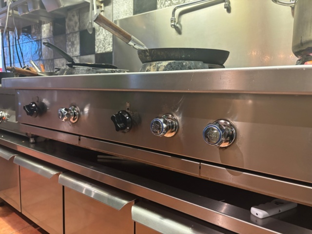 1463547-3 ACASTA professionell gasspis / wokspis – restaurangutrustning