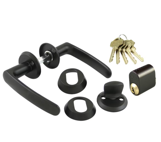 1463666-1 Front door accessory kit – Miller's, black