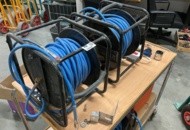 1406982 Cart with compressed air hose