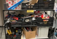 1406986 Vagn med diverse verktyg