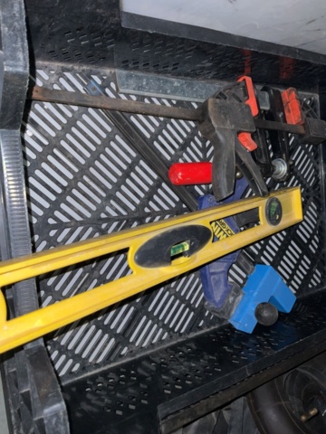 1406986-3 Vagn med diverse verktyg