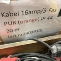 1406995-6 Lot with 16A cable