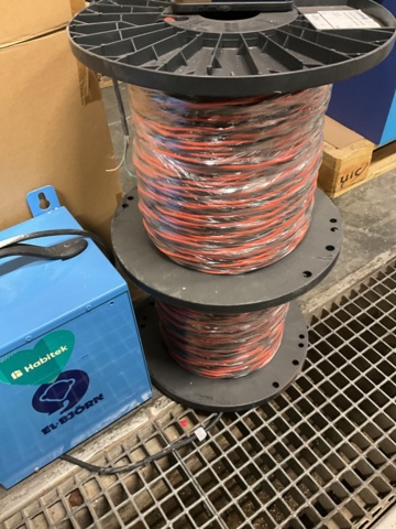 1407096-9 Parti med byggbelysning LED