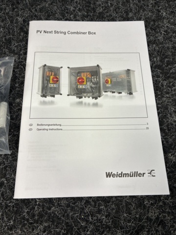 1462959-11 Junction box Weidmüller PVN DC 3IF 3O 2MPP SW SPD1R CG 10