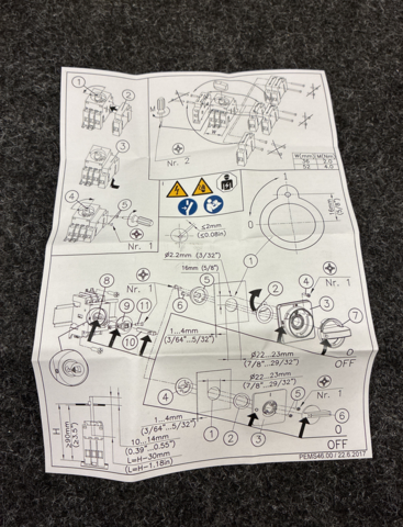 1463045-9 6 pcs Switch Gylec KSM 3.80 MO