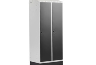 1463395 2 pcs Wardrobe CLASSIC Sloping ceiling, plinth, 2 sections