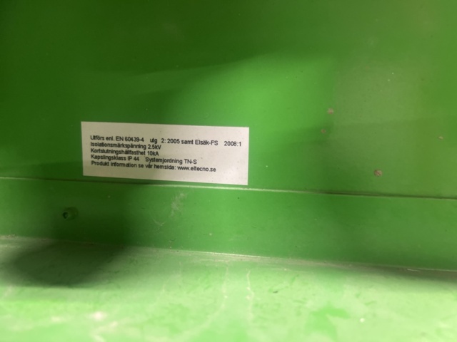 1431610-10 Elcentraler 3 st - El-Björn, Ahlsell, Eltecono