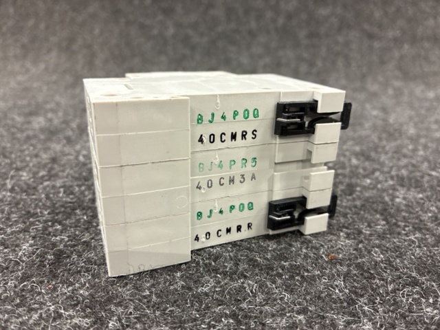 1463209-8 5 st Dvärgbrytare Eaton 3-pol PLSM-C40/3-MW