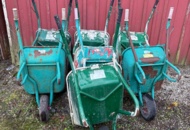 1389110 Wheelbarrows mixed condition 7pcs