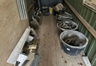 1389111 Straightening discs and large amount of formwork