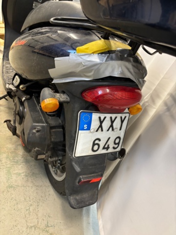 1463761-18 Scooter, Baotian Sport BT49QT-7 0.05 CVT - 2006 (Reparationsobjekt)