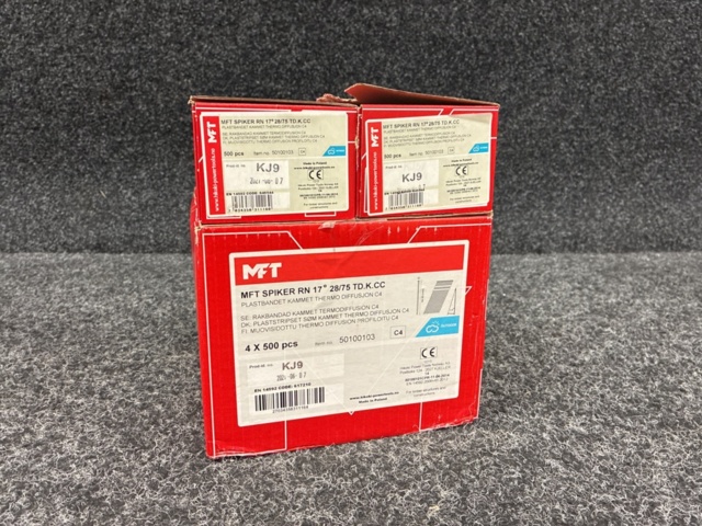 1464021-1 Rakbandad kammet MFT 28/75 °17