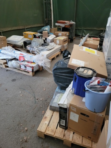 1371147-8 Large lot of boat and marine spare parts - approx. 4,000 parts