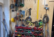 1389120 Stor mängd verktyg, borr, hålsågar