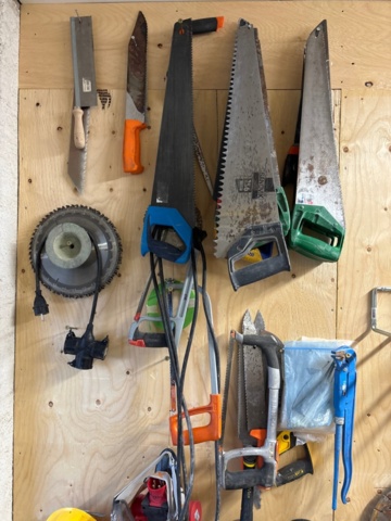 1389120-2 Stor mängd verktyg, borr, hålsågar